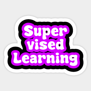 Supervised Learning Sticker